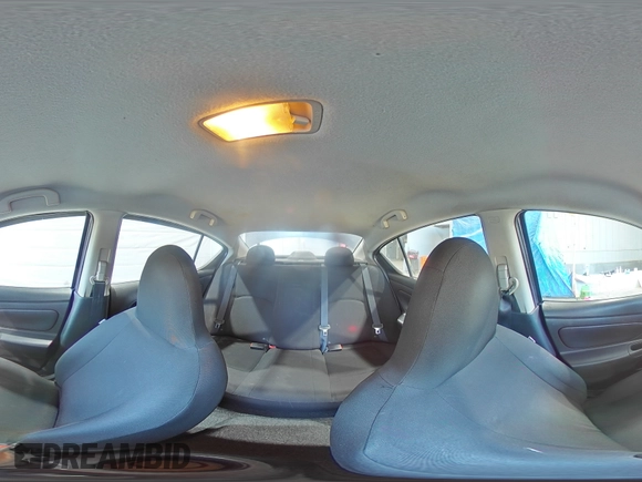 2015 Nissan Versa SV with VIN 3N1CN7AP4FL916133, listed as a Copart auction lot 55012905 with 102,026 mi miles and Salvage title. Bid and sale history available at DreamBid. Image 15.