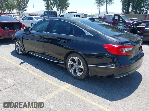 2018 Honda Accord EX with VIN 1HGCV1F40JA129965, listed as a IAAI auction lot 42153398 with 51,435 mi miles and . Bid and sale history available at DreamBid. Image 3.