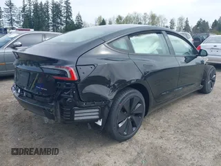 2025 Tesla Model 3 Long Range with VIN 5YJ3E1EB1SF885103, listed as a IAAI auction lot 41926295 with Not provided miles and . Bid and sale history available at DreamBid. Image 4.