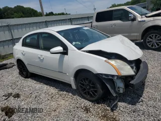 2012 Nissan Sentra S with VIN 3N1AB6AP5CL703147, listed as a Copart auction lot 62662815 with Not provided miles and Salvage title. Bid and sale history available at DreamBid. Image 4.