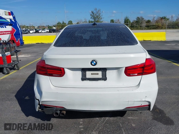 2014 BMW 3 Series 328i with VIN WBA3A5C55EP647035, listed as a IAAI auction lot 41480711 with 105,792 mi miles. Bid and sale history available at carsss.com. Image 16.