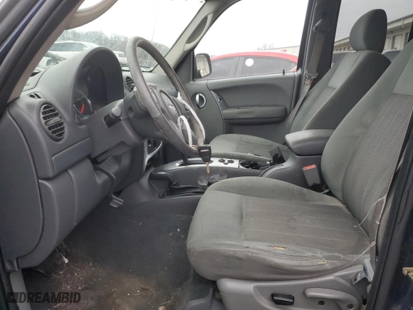 2007 Jeep Liberty Limited with VIN 1J4GL58K67W671747, listed as a Copart auction lot 86486014 with 258,758 mi miles and Salvage Title. Bid and sale history available at carsss.com. Image 7.