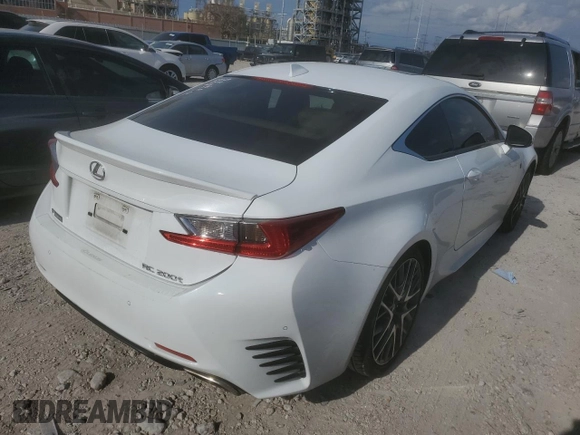 2017 Lexus RC 200t с VIN JTHHA5BC1H5005452, выставлен на аукционе Copart как лот 45151715 с пробегом 71 284 миль миль и Списание • Salvage title. История ставок и продаж доступна на DreamBid. Изображение 3.