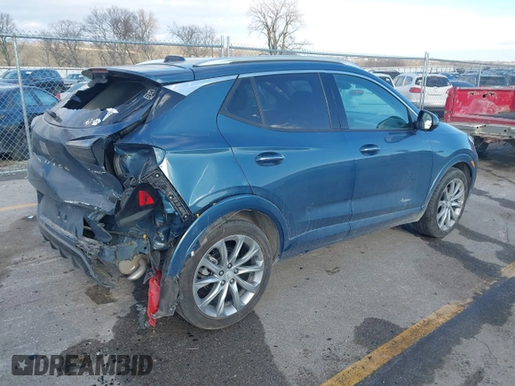 2024 Buick Encore GX Avenir with VIN KL4AMFSLXRB005592, listed as a IAAI auction lot 41145261 with 16,819 mi miles and . Bid and sale history available at DreamBid. Image 4.