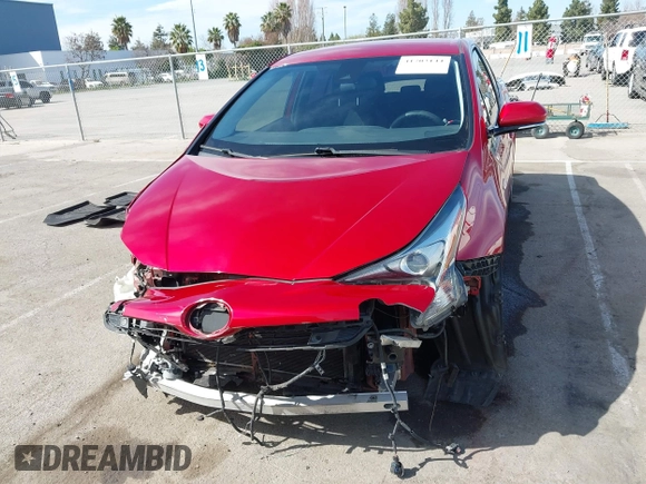 2018 Toyota Prius Two with VIN JTDKBRFU4J3060140, listed as a IAAI auction lot 41703144 with 111,829 mi miles. Bid and sale history available at carsss.com. Image 13.