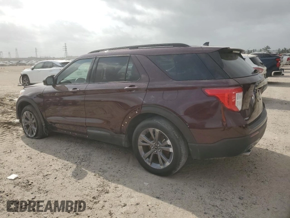2022 Ford Explorer XLT with VIN 1FMSK7DH6NGA63920, listed as a Copart auction lot 51870815 with 30,619 mi miles and Salvage Title. Bid and sale history available at carsss.com. Image 2.
