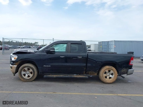 2020 Ram 1500 Big Horn with VIN 1C6SRFBT4LN400215, listed as a IAAI auction lot 41443523 with 74,041 mi miles. Bid and sale history available at carsss.com. Image 14.