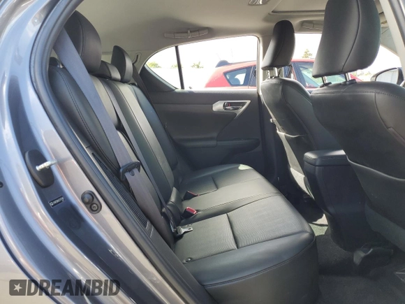 2012 Lexus CT 200h with VIN JTHKD5BH6C2107588, listed as a Copart auction lot 56581015 with 103,735 mi miles and Salvage title. Bid and sale history available at DreamBid. Image 10.