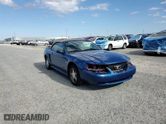 2001 Ford Mustang Deluxe with VIN 1FAFP44401F209673, listed as a Copart auction lot 52239035 with 165,944 mi miles and Salvage Title. Bid and sale history available at carsss.com. Image 10.