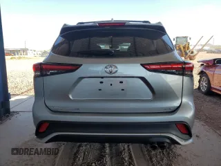 2023 Toyota Highlander L with VIN 5TDKDRAH0PS021900, listed as a Copart auction lot 54471235 with 24,021 mi miles and Salvage title. Bid and sale history available at DreamBid. Image 6.