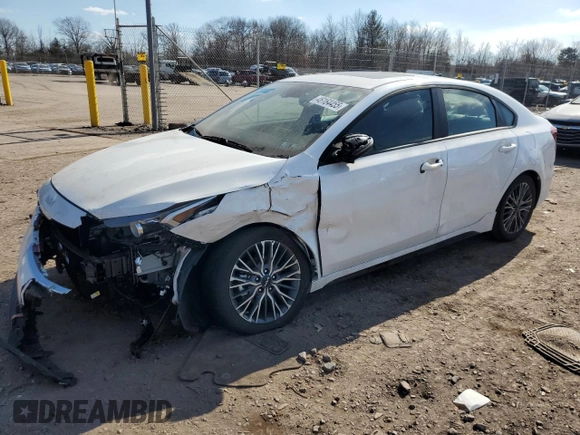 2024 Kia Forte GT-Line with VIN 3KPF54AD3RE744653, listed as a Copart auction lot 46164455 with 6,073 mi miles and Salvage Title. Bid and sale history available at carsss.com. Image 1.