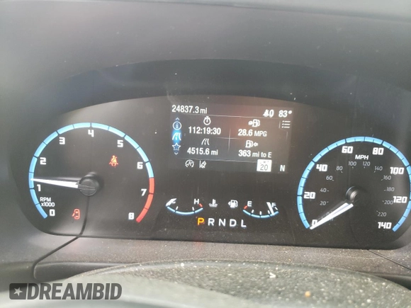 2023 Ford Bronco Sport Big Bend with VIN 3FMCR9B64PRD44560, listed as a Copart auction lot 59221115 with 24,837 mi miles and Salvage title. Bid and sale history available at DreamBid. Image 9.