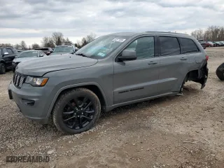2021 Jeep Grand Cherokee Laredo X with VIN 1C4RJFAG5MC855915, listed as a Copart auction lot 52577035 with 37,253 mi miles and Salvage Title. Bid and sale history available at carsss.com. Image 1.
