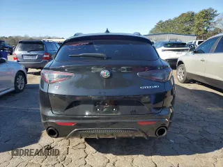 2024 Alfa Romeo Stelvio Ti z VIN ZASPAKBNXR7D70884, wystawiony jako Copart lot #87212794 z przebiegiem 15 162 mil mil oraz Szkoda całkowita • Salvage title. Historia ofert i sprzedaży dostępna na DreamBid. Obrazek 6.