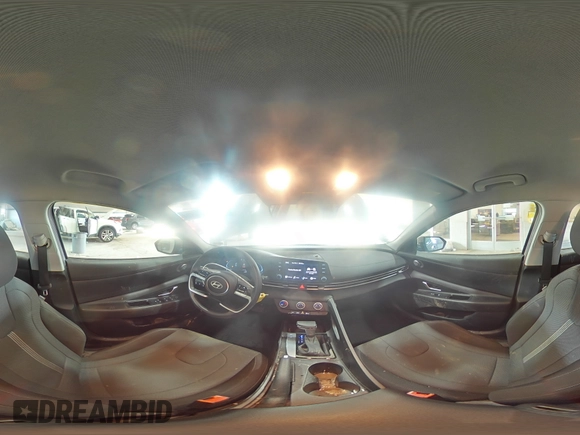 2024 Hyundai Elantra SE with VIN KMHLL4DG4RU686922, listed as a Copart auction lot 43054995 with 27,833 mi miles and Salvage Title. Bid and sale history available at DreamBid. Image 13.