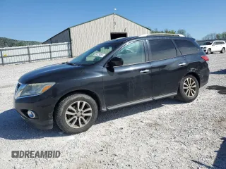 2015 Nissan Pathfinder Platinum с VIN 5N1AR2MM6FC630370, выставлен на аукционе Copart как лот 54129385 с пробегом 153 464 миль миль и Списание • Salvage title. История ставок и продаж доступна на DreamBid. Изображение 1.