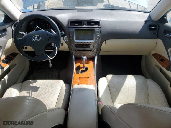 2009 Lexus IS 250 with VIN JTHCK262295029493, listed as a Copart auction lot 50779205 with 143,746 mi miles and Clean Title. Bid and sale history available at carsss.com. Image 8.