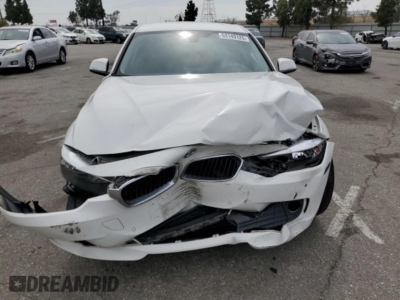 2014 BMW 3 Series 320i with VIN WBA3B1G53ENS80793, listed as a Copart auction lot 53149125 with 98,531 mi miles and Salvage Title. Bid and sale history available at carsss.com. Image 5.