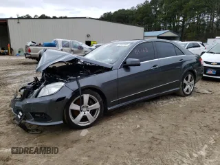 2011 Mercedes-Benz E 350 Luxury with VIN WDDHF8HB9BA454708, listed as a Copart auction lot 40143184 with 168,990 mi miles and Salvage Title. Bid and sale history available at DreamBid. Image 1.