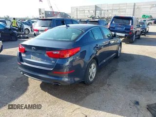 2015 Kia Optima LX with VIN KNAGM4A71F5568868, listed as a IAAI auction lot 42431920 with 138,217 mi miles and . Bid and sale history available at DreamBid. Image 4.
