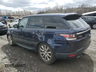 2017 Land Rover Range Rover Sport HSE with VIN SALWR2FVXHA154227, listed as a Copart auction lot 52236065 with 60,604 mi miles and Clean Title. Bid and sale history available at carsss.com. Image 2.