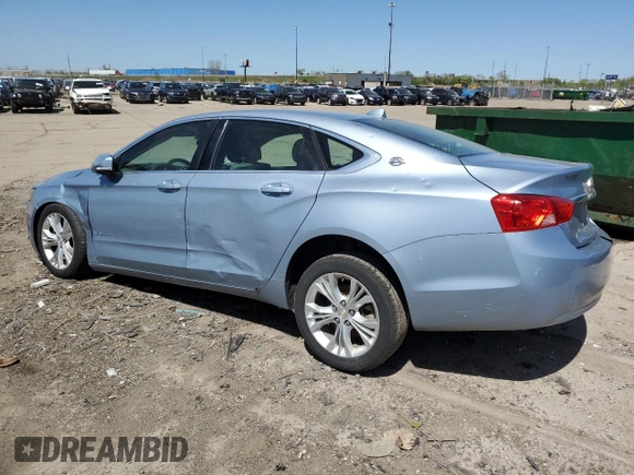 2014 Chevrolet Impala LT with VIN 1G1125S30EU126659, listed as a Copart auction lot 56568475 with 157,519 mi miles and Clean Title. Bid and sale history available at DreamBid. Image 2.