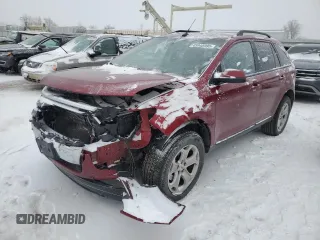 2013 Ford Edge SEL with VIN 2FMDK4JC2DBC42235, listed as a Copart auction lot 45945995 with 123,887 mi miles and Salvage Title. Bid and sale history available at carsss.com. Image 1.