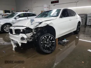 2015 BMW 3 Series 335i xDrive with VIN WBA3B9G59FNR94525, listed as a Copart auction lot 41836355 with 99,471 mi miles and Salvage Title. Bid and sale history available at carsss.com. Image 1.