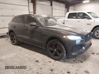 2017 Jaguar F-Pace S with VIN SADCM2BV7HA488752, listed as a IAAI auction lot 41755134 with 46,052 mi miles and . Bid and sale history available at DreamBid. Image 1.