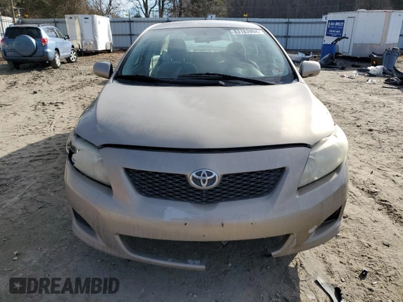 2009 Toyota Corolla with VIN 1NXBU40E79Z012776, listed as a Copart auction lot 83183994 with 191,051 mi miles and Salvage Title. Bid and sale history available at carsss.com. Image 5.