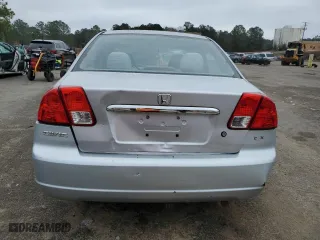 2003 Honda Civic LX with VIN 1HGES16603L014549, listed as a Copart auction lot 43153015 with 265,204 mi miles and Salvage Title. Bid and sale history available at carsss.com. Image 6.