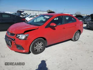 2019 Chevrolet Sonic LS z VIN 1G1JB5SB6K4147597, wystawiony jako Copart lot #46031495 z przebiegiem 59 905 mil mil oraz Szkoda całkowita • Salvage title. Historia ofert i sprzedaży dostępna na DreamBid. Obrazek 1.