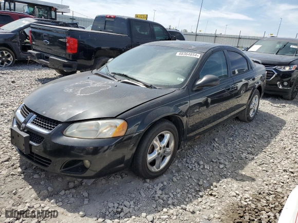 2006 Dodge Stratus Sdn SXT with VIN 1B3EL46XX6N198480, listed as a Copart auction lot 68364854 with NaN miles and Salvage Title. Bid and sale history available at carsss.com. Image 1.