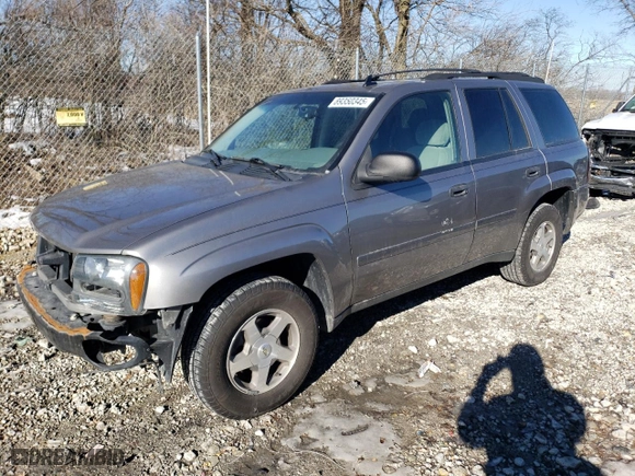2006 Chevrolet TrailBlazer LT with VIN 1GNDT13S162147377, listed as a Copart auction lot 89350345 with NaN miles and Salvage Title. Bid and sale history available at carsss.com. Image 1.