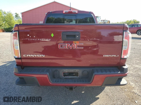 2017 GMC Canyon 4WD Denali with VIN 1GTG6EEN9H1241530, listed as a Copart auction lot 69606174 with 273,113 mi miles and Clean Title. Bid and sale history available at carsss.com. Image 6.
