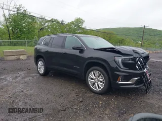 2024 GMC Acadia AWD Elevation z VIN 1GKENNKS7RJ185310, wystawiony jako IAAI lot #42230223 z przebiegiem 2 195 mil mil oraz . Historia ofert i sprzedaży dostępna na DreamBid. Obrazek 1.