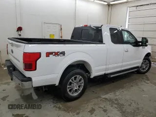 2020 Ford F-150 XL with VIN 1FTEX1EP1LKE82502, listed as a Copart auction lot 53278365 with 67,362 mi miles and Salvage title. Bid and sale history available at DreamBid. Image 3.