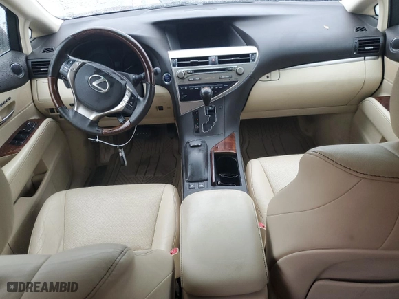 2013 Lexus RX 450h with VIN JTJZB1BA3D2008761, listed as a Copart auction lot 87457814 with 0 mi miles and Salvage Title. Bid and sale history available at carsss.com. Image 8.