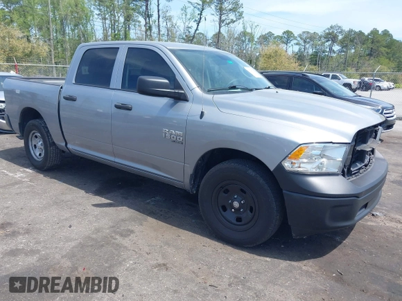 2023 Ram 1500 Classic Tradesman with VIN 3C6RR6KG9PG555066, listed as a IAAI auction lot 41904632 with 16,078 mi miles. Bid and sale history available at carsss.com. Image 1.