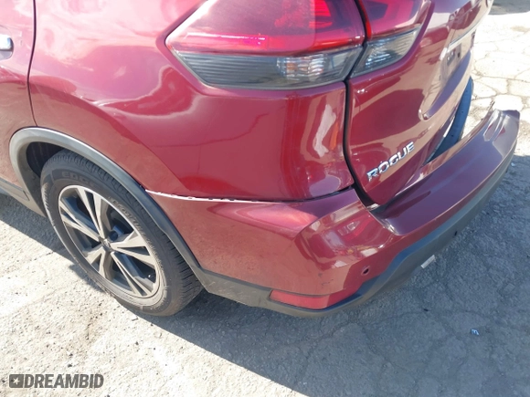 2019 Nissan Rogue SL with VIN 5N1AT2MTXKC732449, listed as a IAAI auction lot 41276747 with 86,813 mi miles. Bid and sale history available at carsss.com. Image 20.