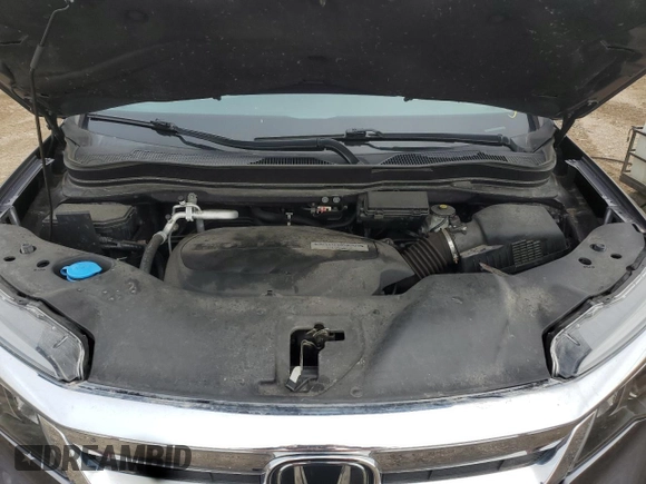 2020 Honda Pilot EX-L with VIN 5FNYF5H57LB006558, listed as a Copart auction lot 55172095 with 58,863 mi miles and Salvage title. Bid and sale history available at DreamBid. Image 12.