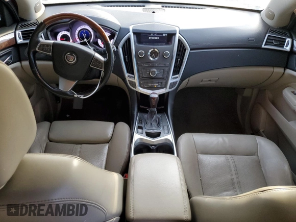 2010 Cadillac SRX Luxury Collection with VIN 3GYFNDEY5AS608716, listed as a Copart auction lot 46434825 with 117,323 mi miles and Salvage Title. Bid and sale history available at carsss.com. Image 8.