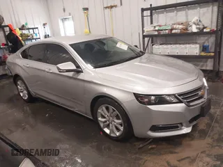 2016 Chevrolet Impala LT with VIN 2G1105SA9G9189652, listed as a IAAI auction lot 41621680 with 104,259 mi miles and . Bid and sale history available at DreamBid. Image 1.