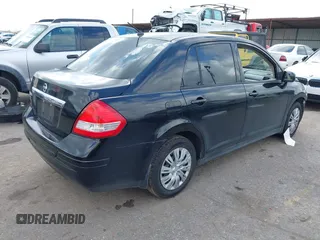 2009 Nissan Versa 1.8 S with VIN 3N1BC11E09L450167, listed as a IAAI auction lot 41711284 with 91,216 mi miles. Bid and sale history available at carsss.com. Image 4.