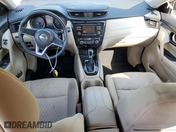 2017 Nissan Rogue SV with VIN JN8AT2MT3HW131089, listed as a Copart auction lot 62991255 with 89,213 mi miles and Salvage title. Bid and sale history available at DreamBid. Image 8.