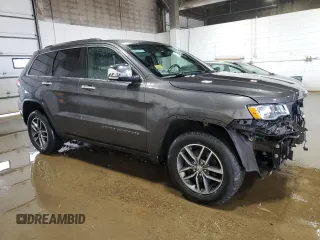 2018 Jeep Grand Cherokee Limited with VIN 1C4RJFBG0JC478761, listed as a Copart auction lot 56713695 with 105,935 mi miles and Salvage title. Bid and sale history available at DreamBid. Image 4.