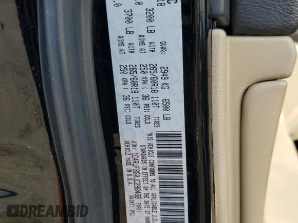 2018 Jeep Grand Cherokee Limited with VIN 1C4RJFBG0JC298468, listed as a Copart auction lot 82975214 with 57,499 mi miles and Salvage Title. Bid and sale history available at carsss.com. Image 13.