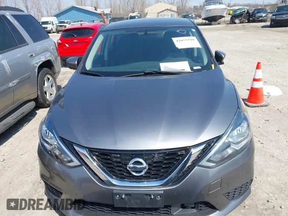 2019 Nissan Sentra S with VIN 3N1AB7AP0KY262079, listed as a IAAI auction lot 42055590 with 102,608 mi miles. Bid and sale history available at carsss.com. Image 12.