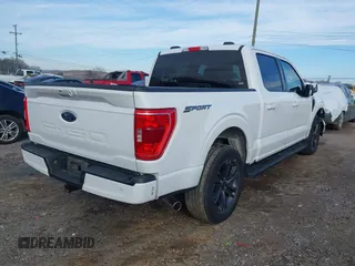2023 Ford F-150 XL with VIN 1FTEW1C53PFB19119, listed as a IAAI auction lot 41580371 with 35,040 mi miles and . Bid and sale history available at DreamBid. Image 4.