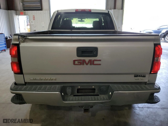 2014 GMC Sierra 1500 SLE with VIN 3GTU2UEC1EG515193, listed as a Copart auction lot 51225015 with 185,254 mi miles and Salvage Title. Bid and sale history available at carsss.com. Image 6.